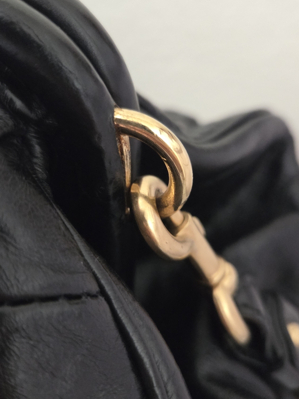 Marc Jacobs Collection Patchwork Stam Bag Quilted Black Leather Shoulder Bag - Picture 6 of 15